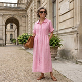 Moda Lusitana - Vestido Elegante em Linho