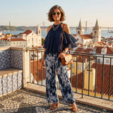 Francisca - Conjunto Halter e Calças Fluidas