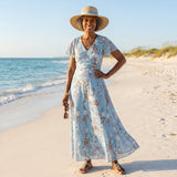 Andreia - Vestido Longo Floral