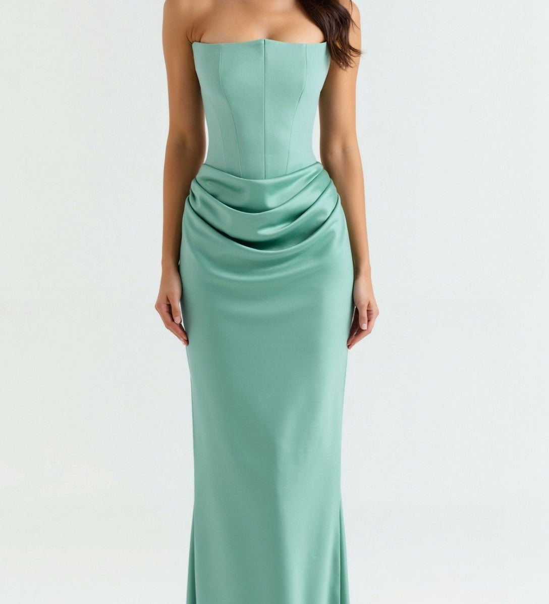 Esmeralda - Vestido comprido com corpete
