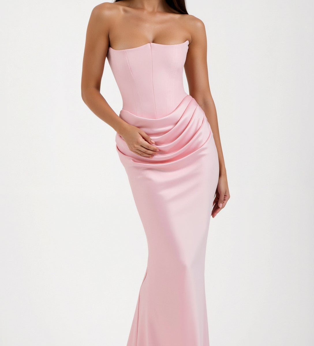 Esmeralda - Vestido comprido com corpete