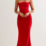 Esmeralda - Vestido comprido com corpete