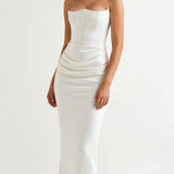 Esmeralda - Vestido comprido com corpete