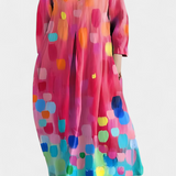 Ana - Vestido Fluido com Estampa