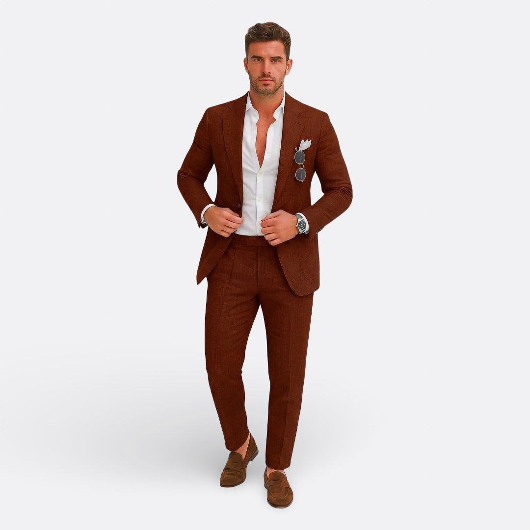 Rafael - Fato de Homem Formal em Linho