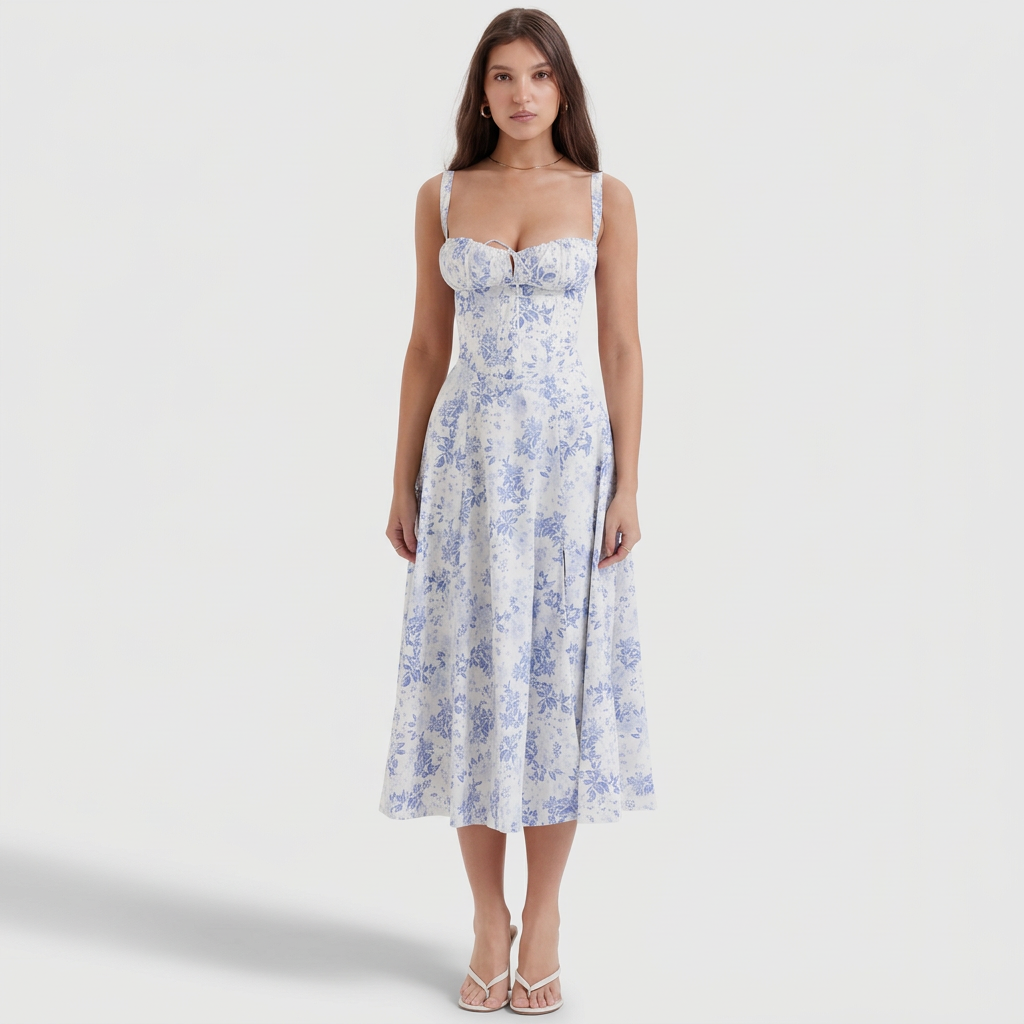 Luana - Vestido Maxi Elegante