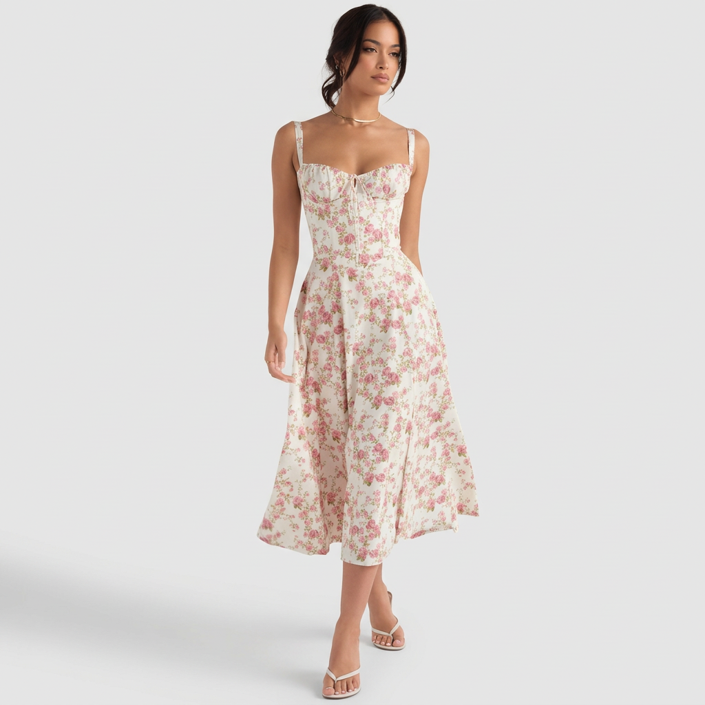 Luana - Vestido Maxi Elegante