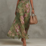 Filipa - Vestido Longo Halter Floral