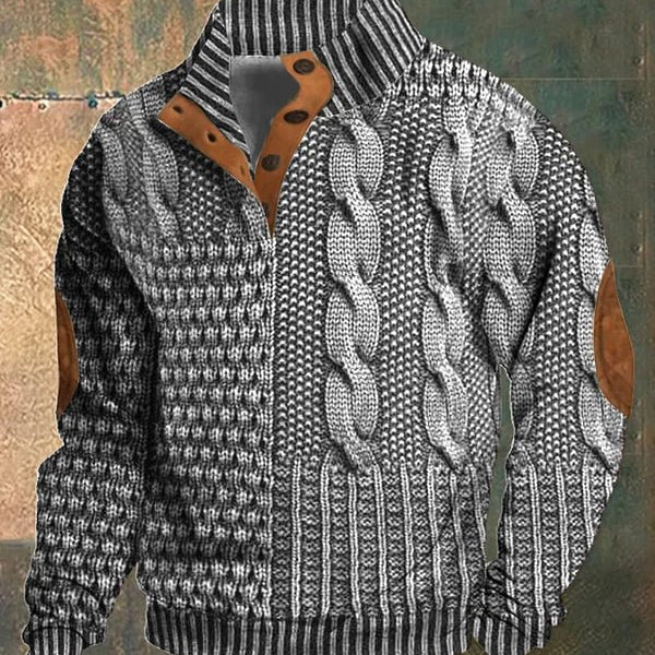 Diogo - Sweater térmica estampada