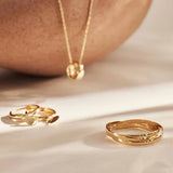 Anel Gouden Lena Trielle