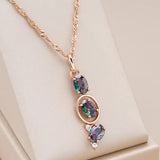 Colar Multicolor Elegante