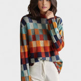 Teresa - Camisola de gola alta em lã