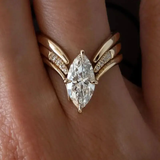 Anel Dourado “Goccia Reale”