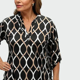 Camisa casual de manga longa