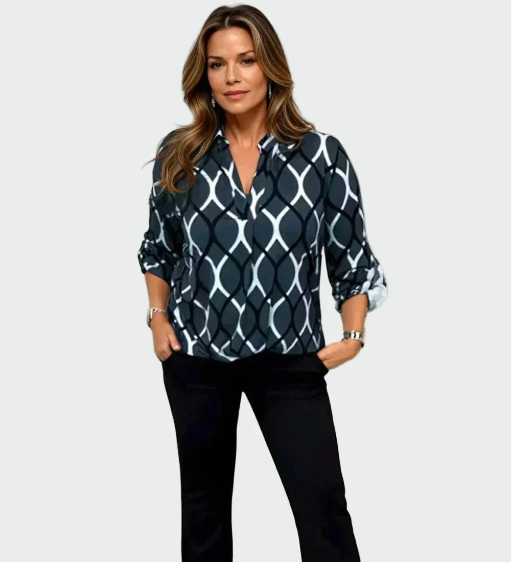 Camisa casual de manga longa
