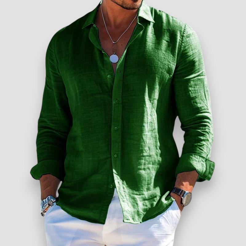 Emílio - Camisa Elegante e Respirável