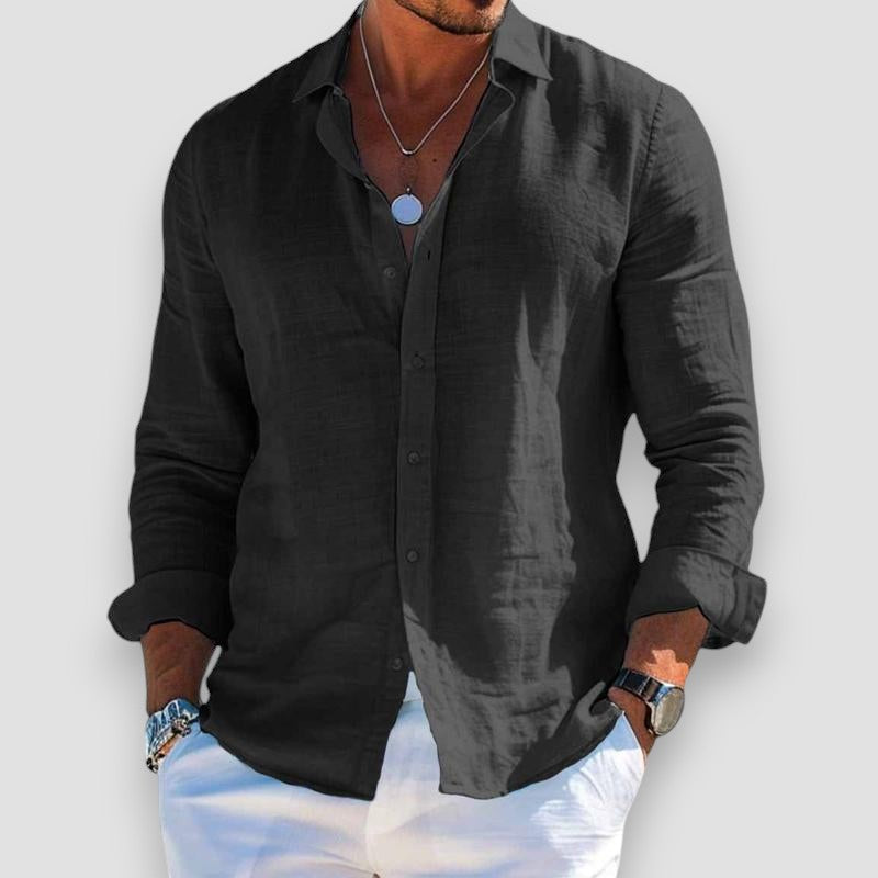 Emílio - Camisa Elegante e Respirável
