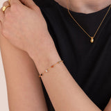Pulseira decorativa Lulu com pequenos detalhes