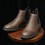 Dinis - Botines Chelsea em Couro