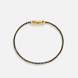 Pulseira Preta Brilhante Polnoc