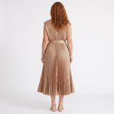 Eduarda - Vestido midi elegante