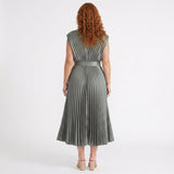 Eduarda - Vestido midi elegante