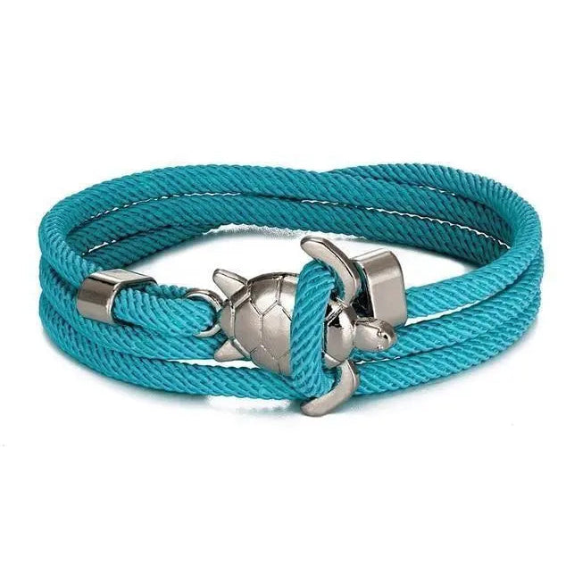 Pulseira de Tartaruga Marinha Feita à Mão