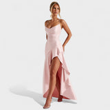 Samira - Vestido Maxi Rosa