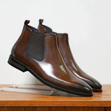 Pedro - Botins Chelsea em Couro