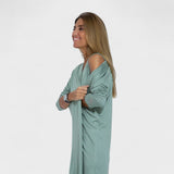 Filipa - Colete + Vestido Longo com Decote em V