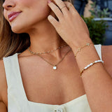 Pulseira Tori com pétalas