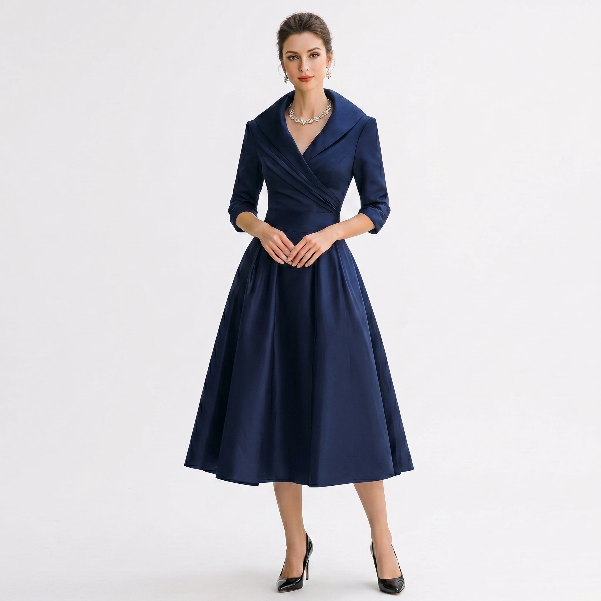 Rosa – Vestido Vintage Elegante