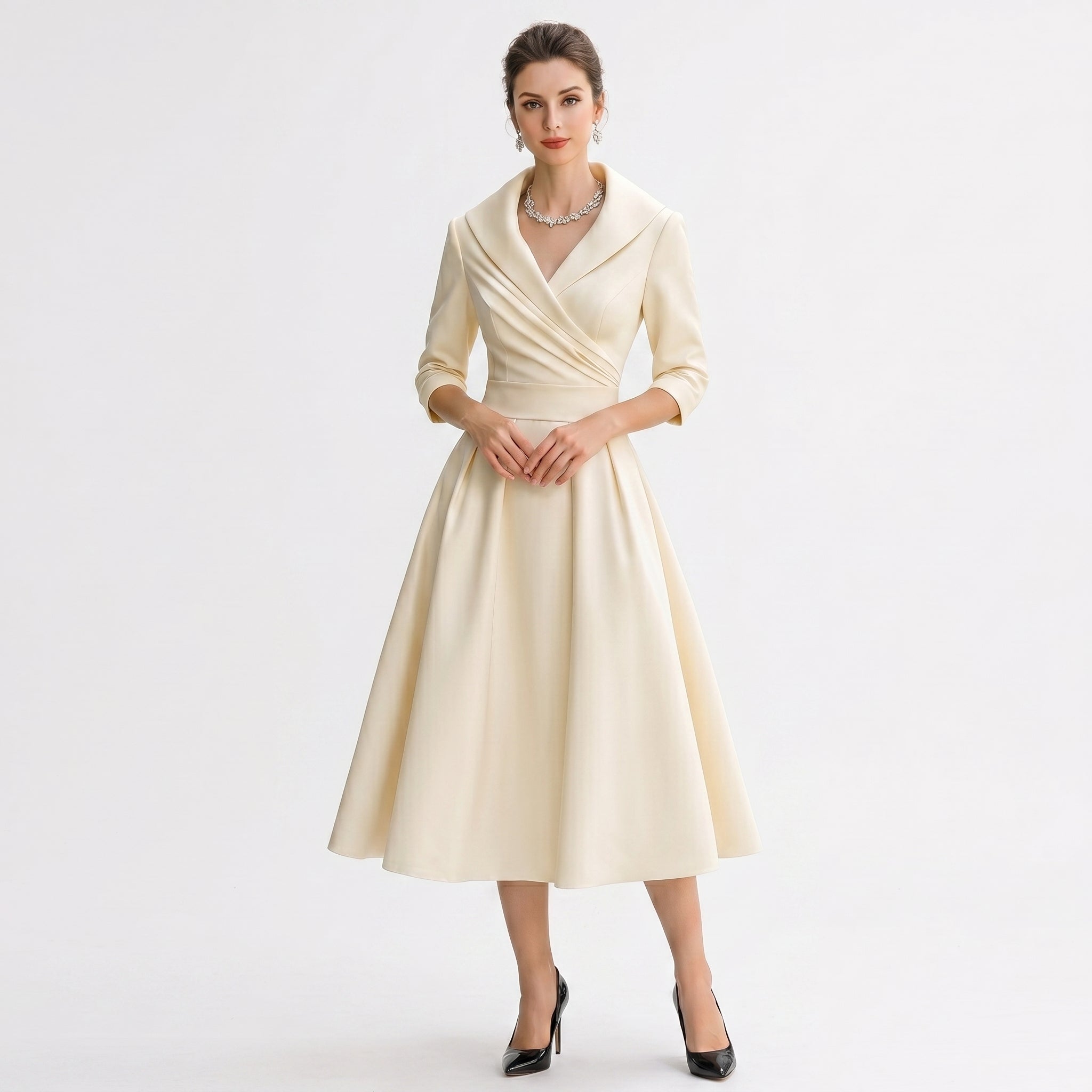 Rosa – Vestido Vintage Elegante