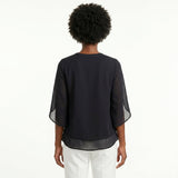 Francisca | Blusa com Mangas de Folhos