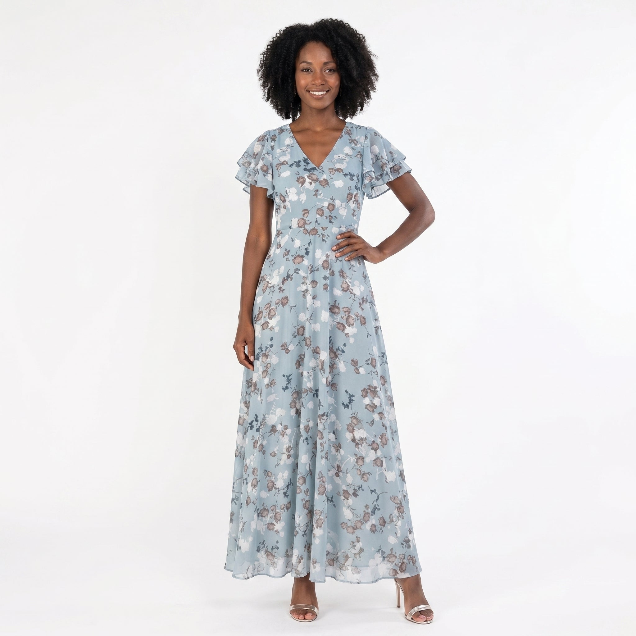 Andreia - Vestido Longo Floral
