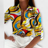 Romina - Blusa de gola clássica