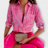 Romina - Blusa de gola clássica