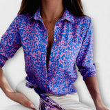 Romina - Blusa de gola clássica